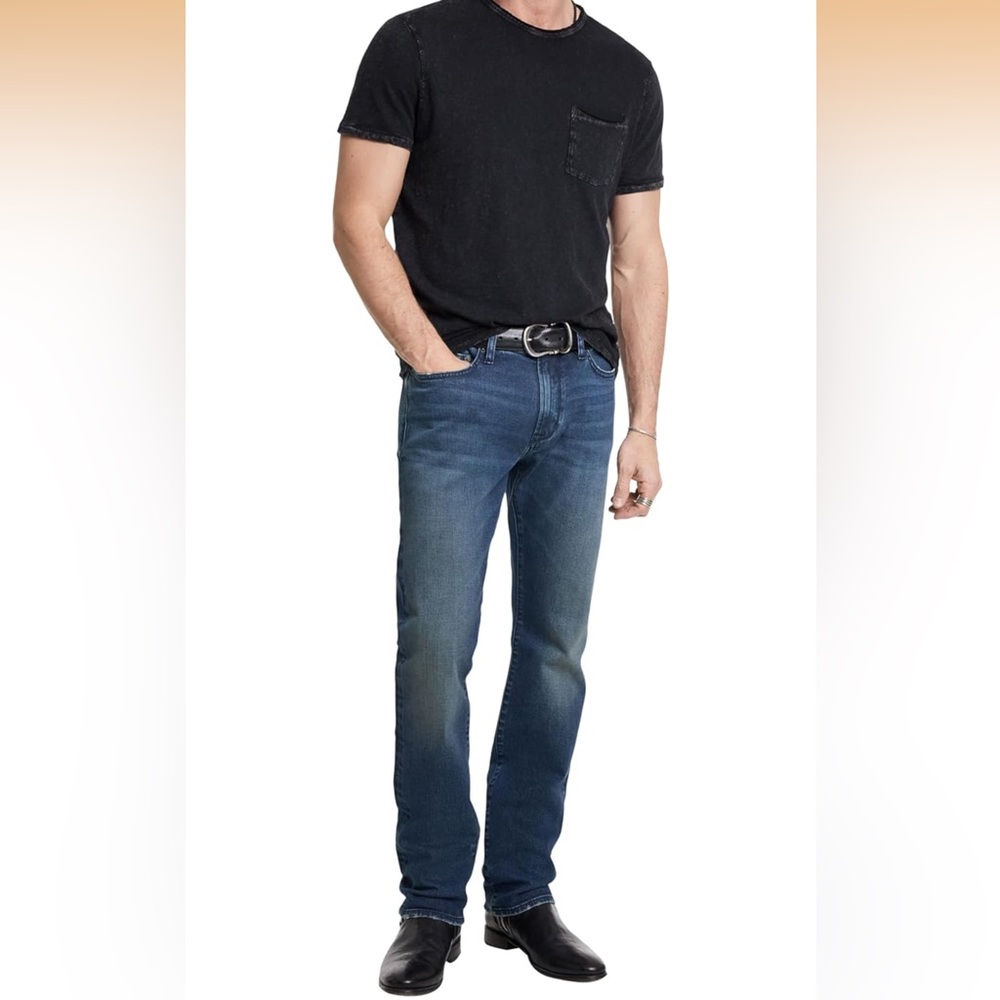 John Varvatos Men's J701 Regular Fit Denim, Vance Indigo